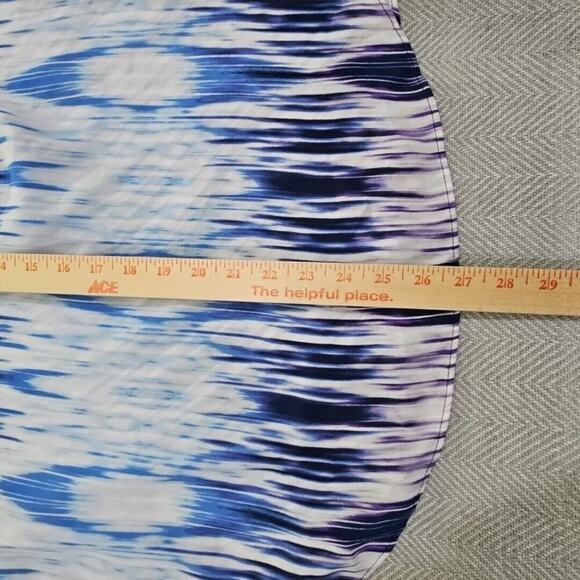 A.N.A. A New Approach Cowl Neck Blouse Size XL Sheet Split Sleeve Pullover - Picture 12 of 14